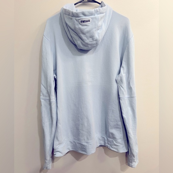 Gymshark - Full-Zip Hoodie - Light Blue - XL - Picture 4 of 7